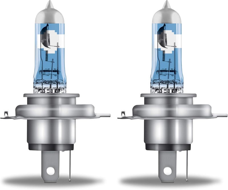 OSRAM لامبة هالوجين أمامية NIGHT BREAKER LASER H4، أكثر إشراقًا بنسبة +150%، 64193NL-2HB، 12 فولت، علبة قابلة للطي (2 لمبات) - Image 2
